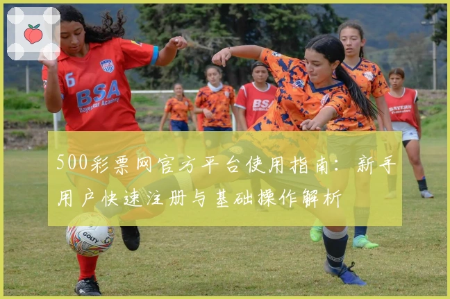 500彩票网官方平台使用指南:新手用户快速注册与基础操作解析